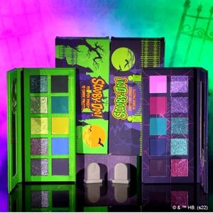 BOTH Scooby-Doo eyeshadow palettes Ruh Roh Raggy and Creeps and Crawls NEW